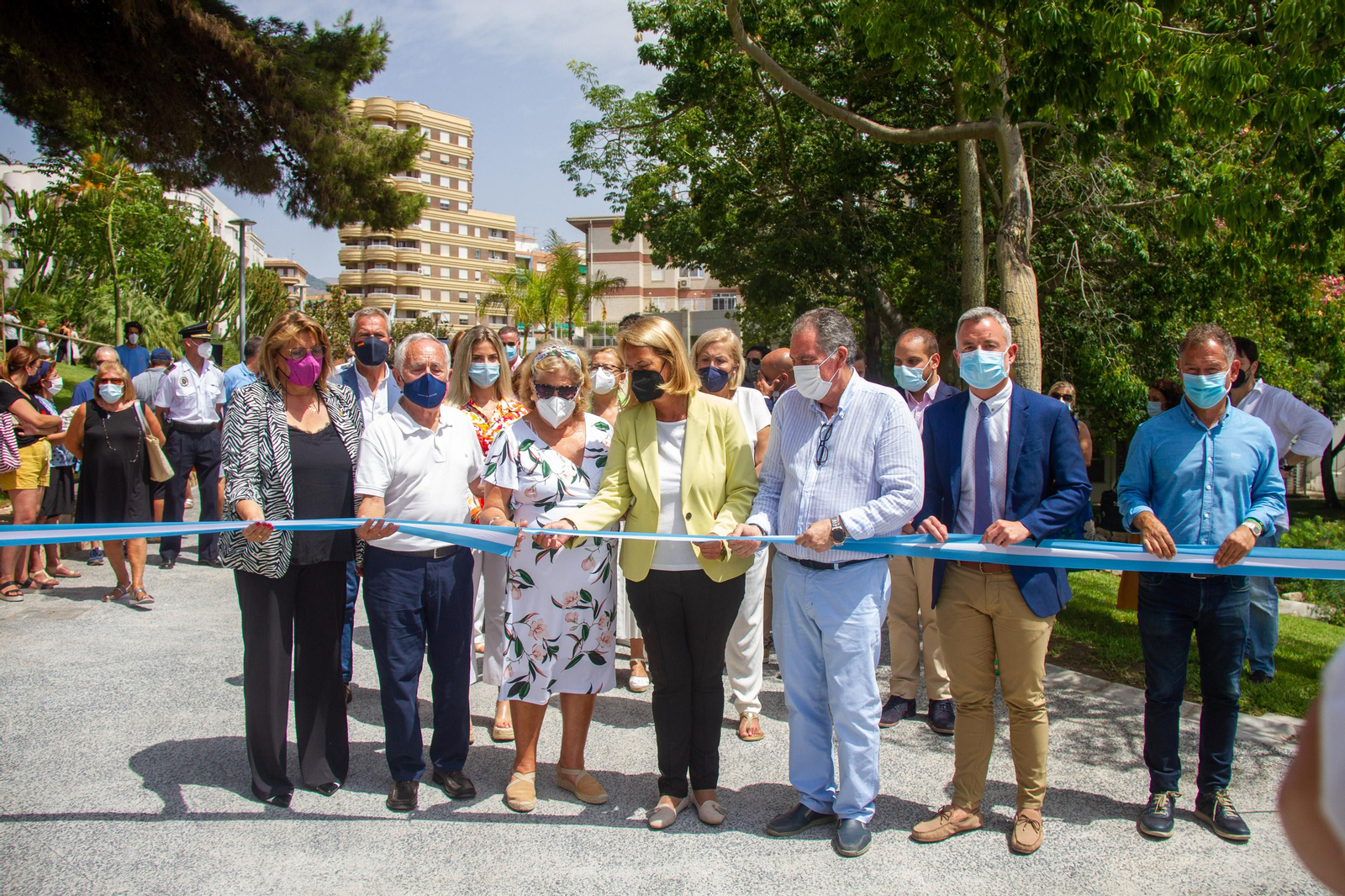 Así ha sido la reinauguración del Parque de los Pueblos de América de Motril