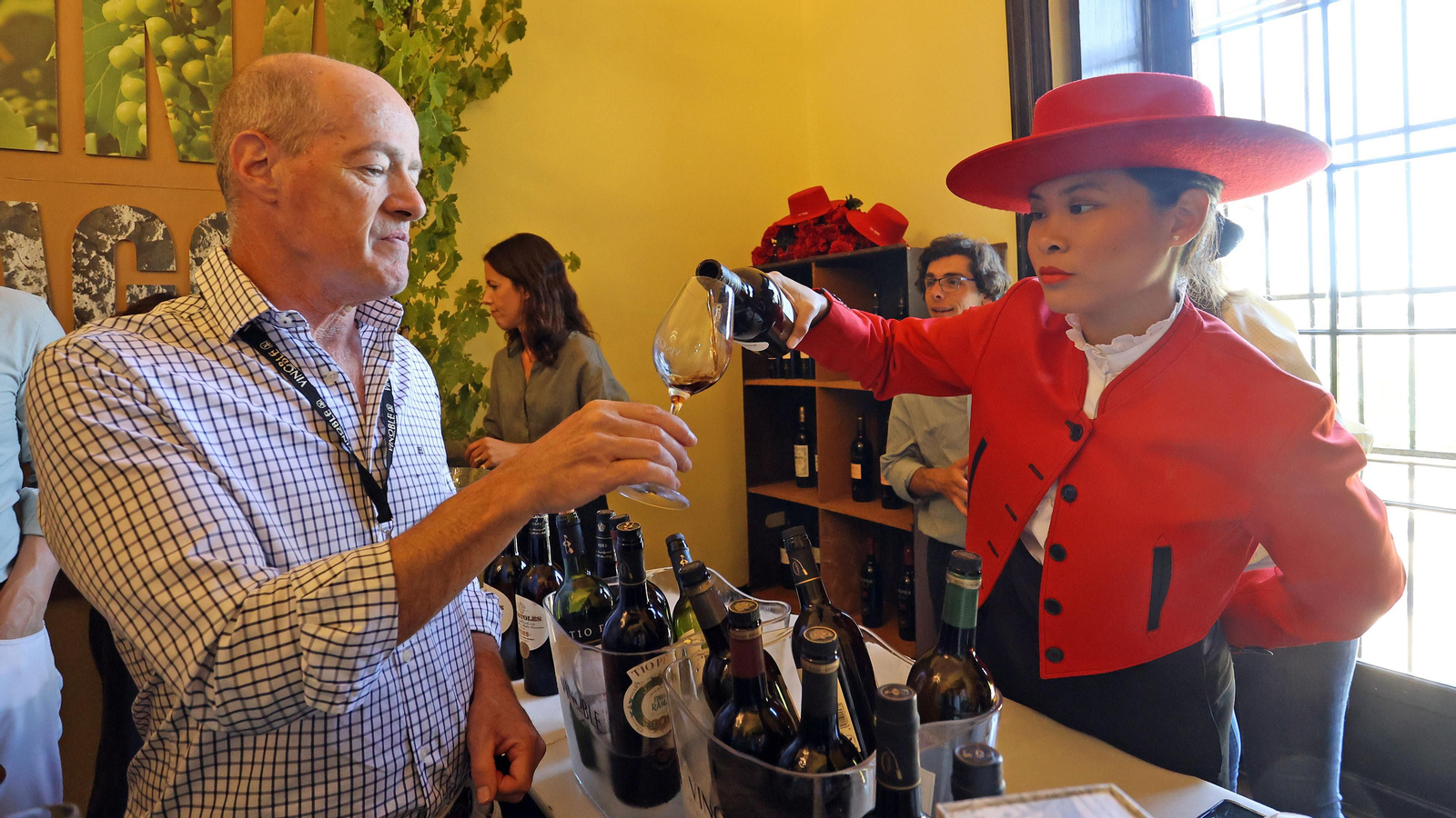 Imágenes del segundo día de Vinoble 2024 en Jerez