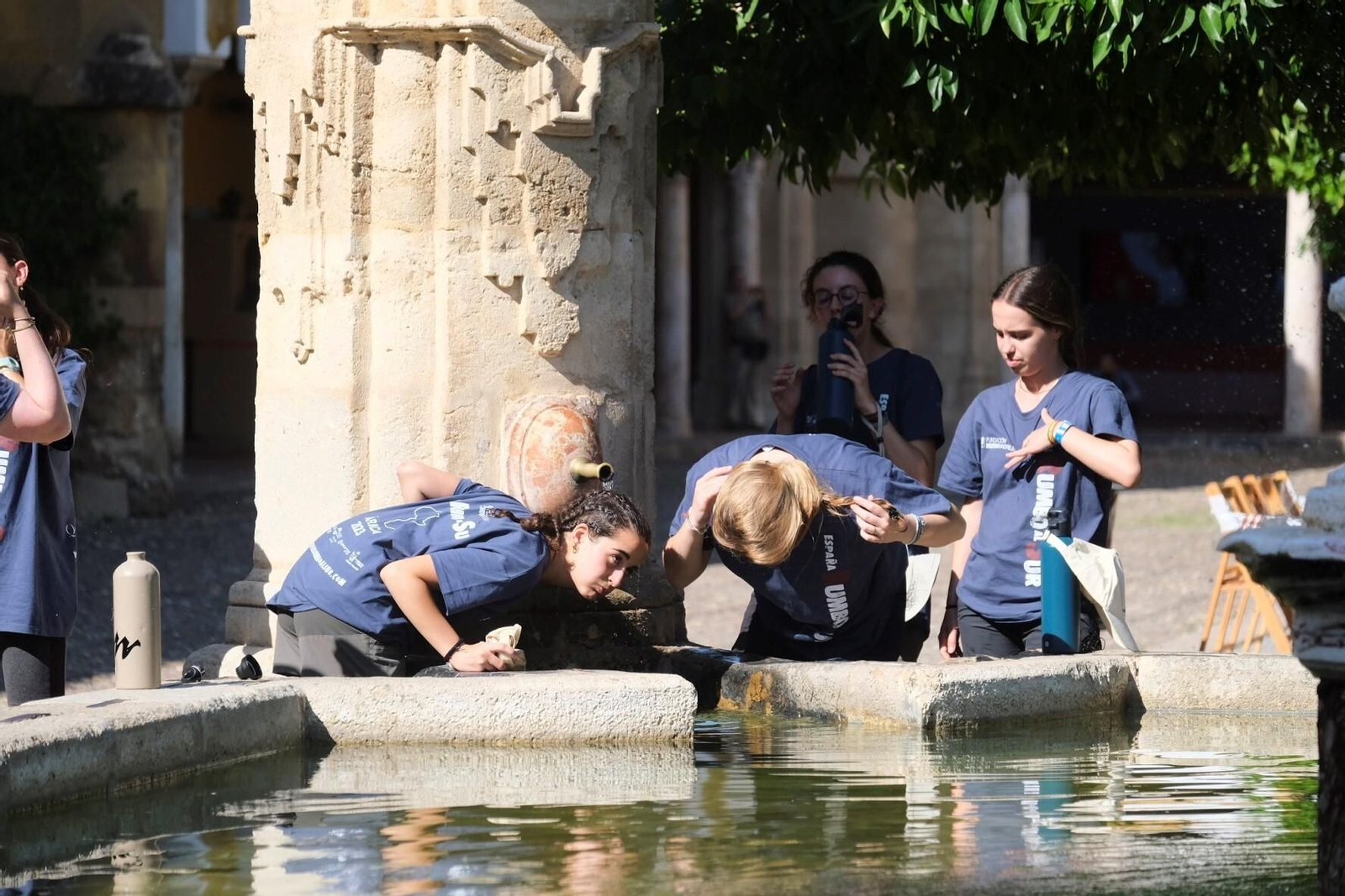 El primer día de la ola de calor en Córdoba, en imágenes