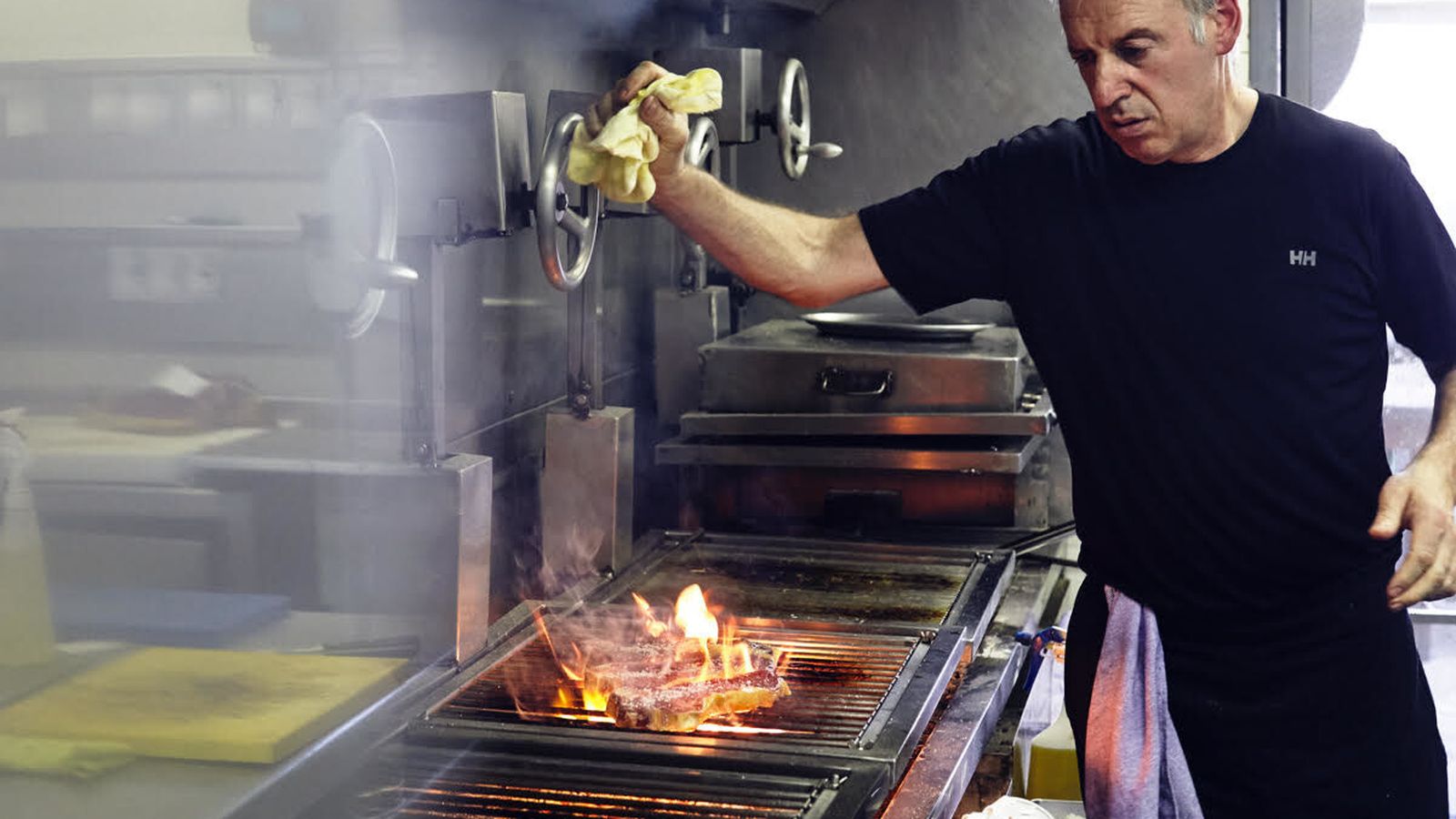 Víctor Arguinzoniz , de Asador Etxebarri.