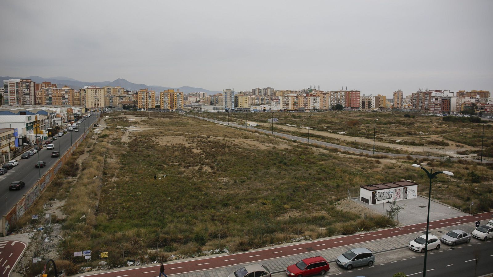 Imagen de toda la parcela de Repsol. Imagen de toda la parcela de Repsol.