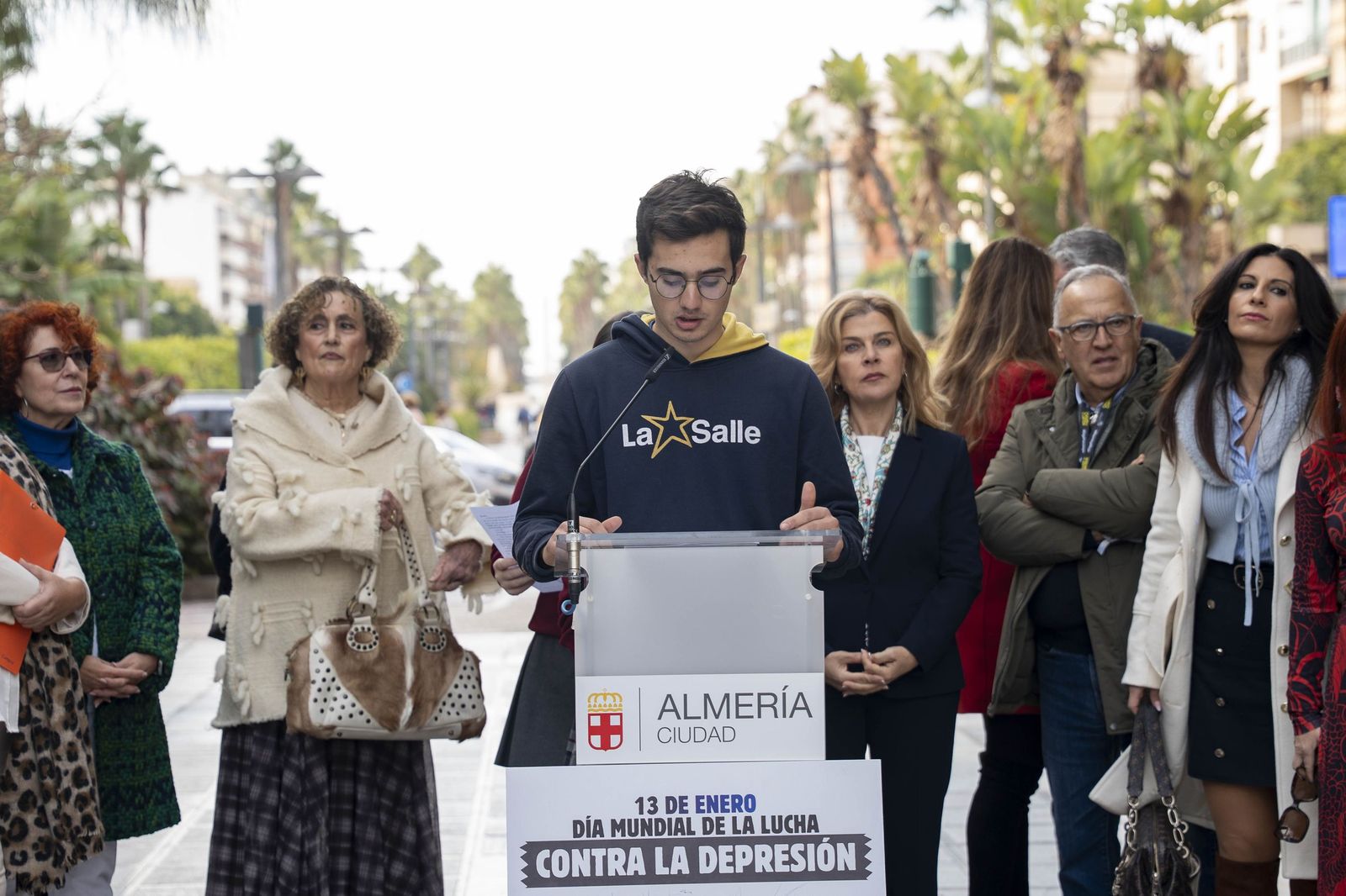 Las imágenes del acto por el Día Mundial Contra la Depresión