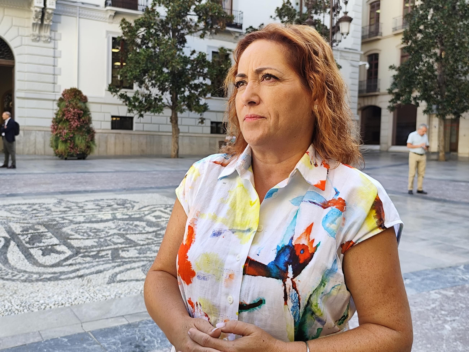 La coordinadora provincial de Izquierda Unida Granada, Mari Carmen Pérez