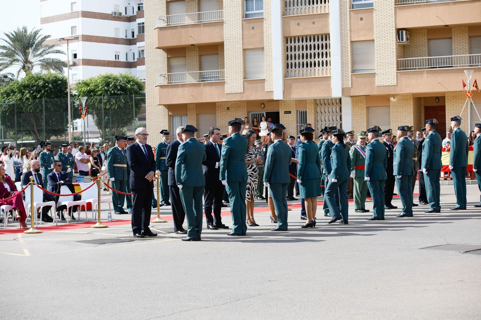 Los actos de la Guardia Civil en honor a la Virgen del Pilar, en imágenes