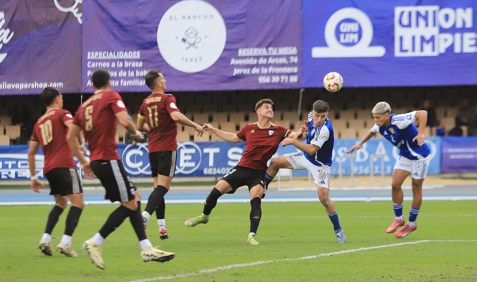 Imágenes del partido Xerez CD contra La Unión en Chapín