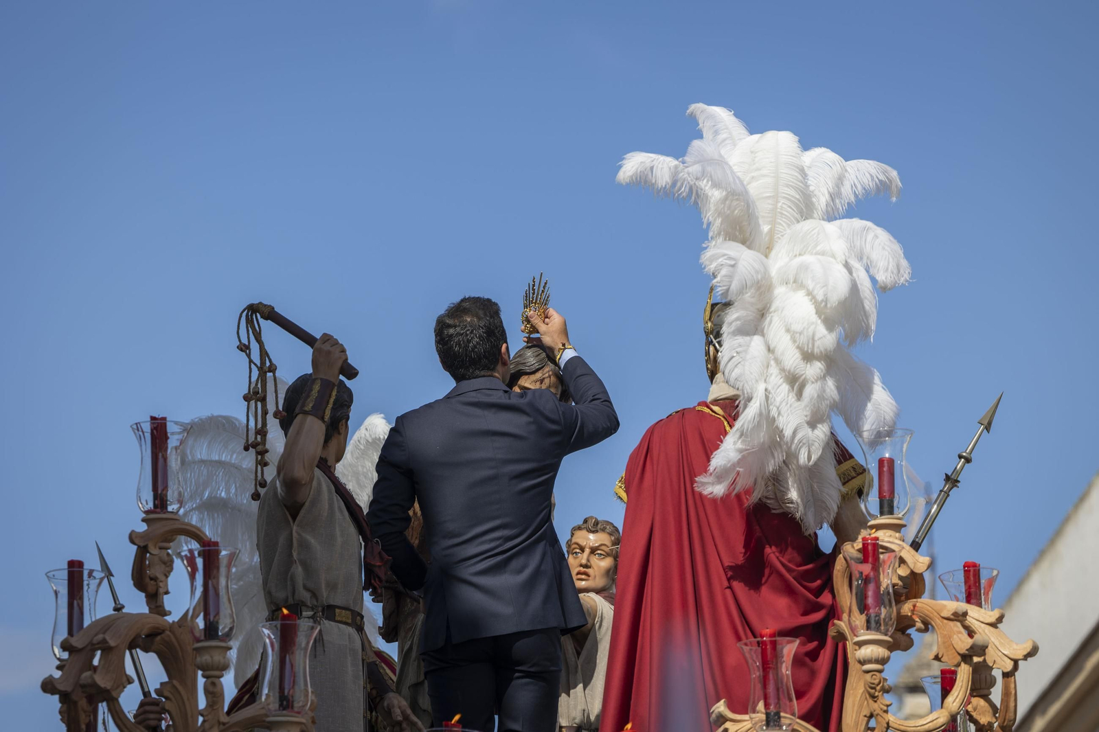 Imágenes de la salida de Flagelación en la Semana Santa de El Puerto 2025