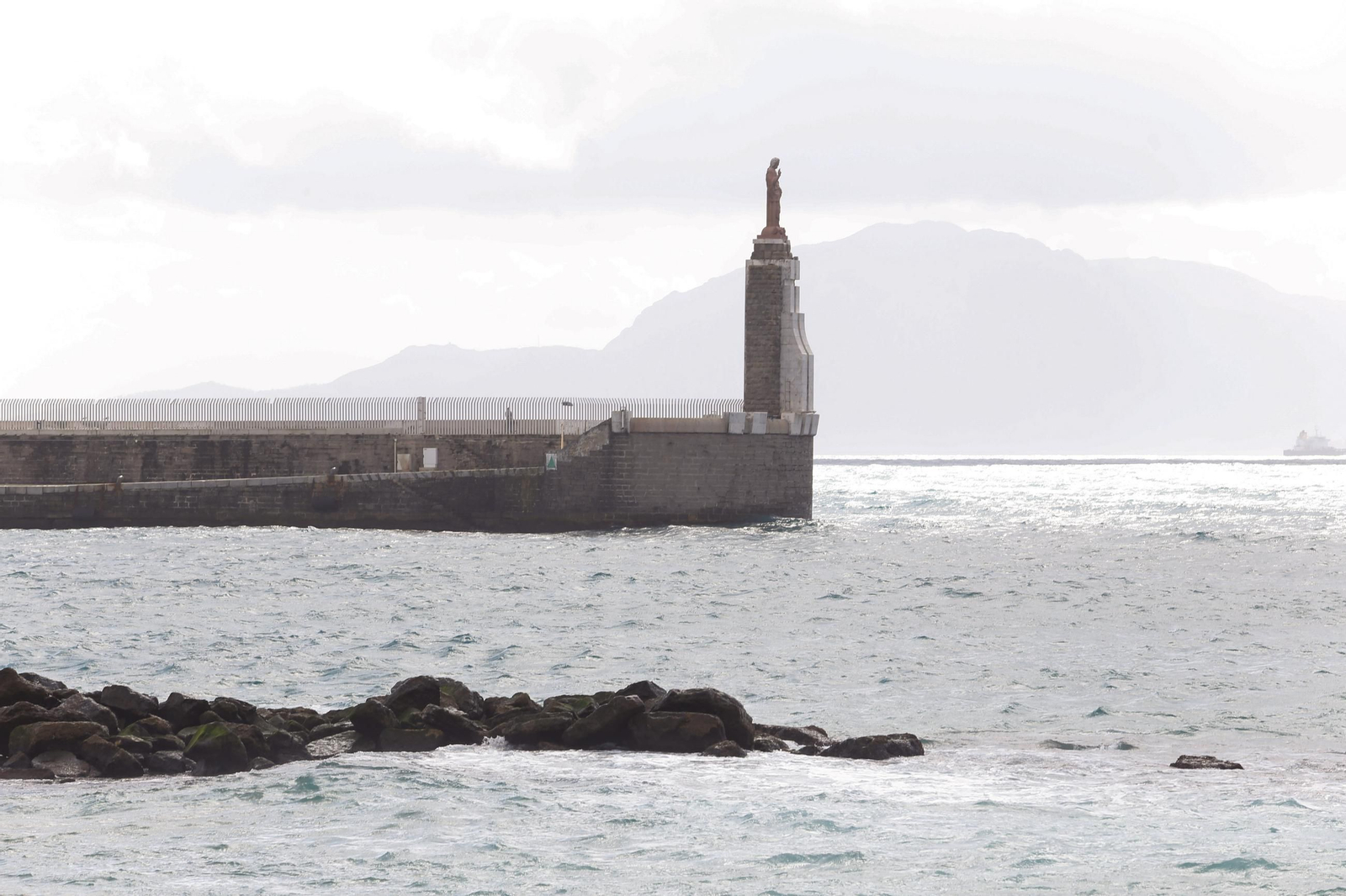 Las fotos de la tregua del temporal en Tarifa Las fotos de la tregua del temporal en Tarifa