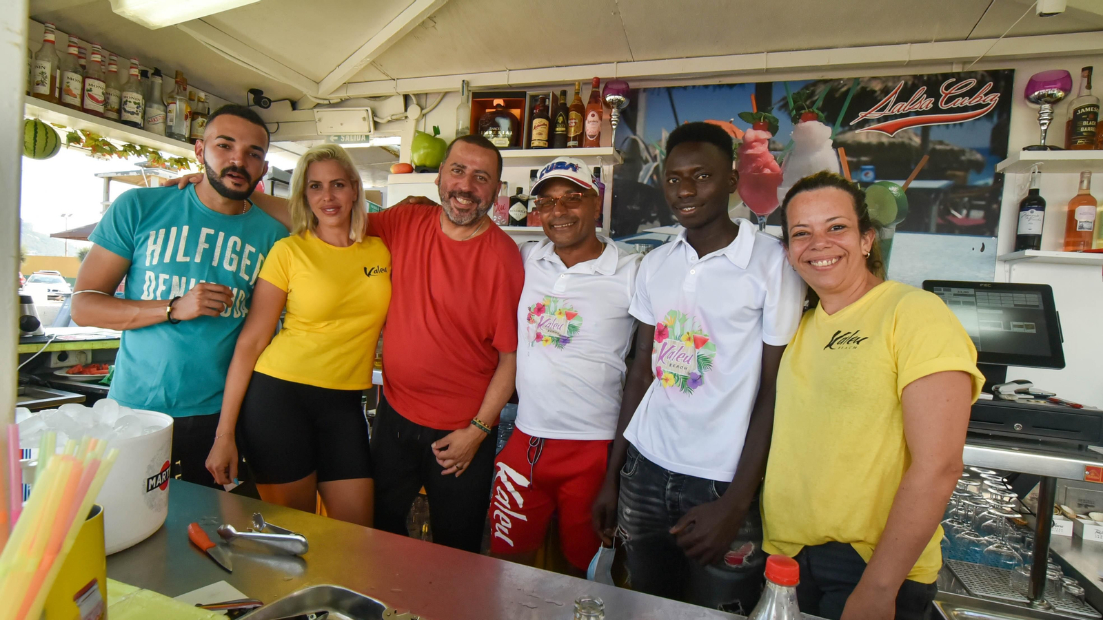 La ruta del espeto por la playa de La Línea