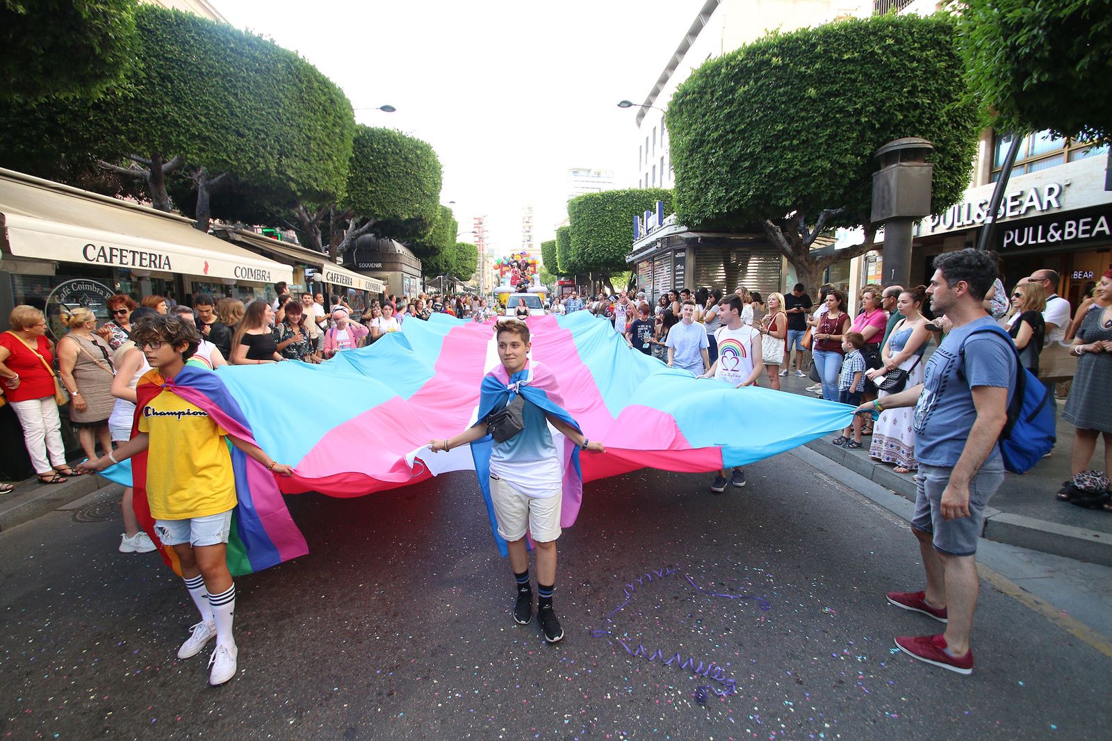 Las imágenes del Orgullo LTBI de Almería