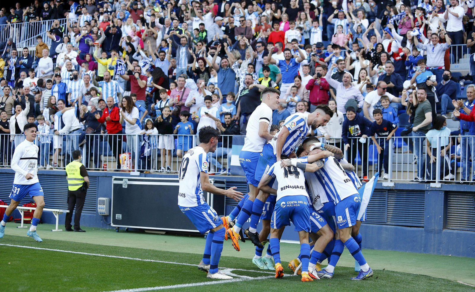 Las fotos del Málaga CF-Real Valladolid