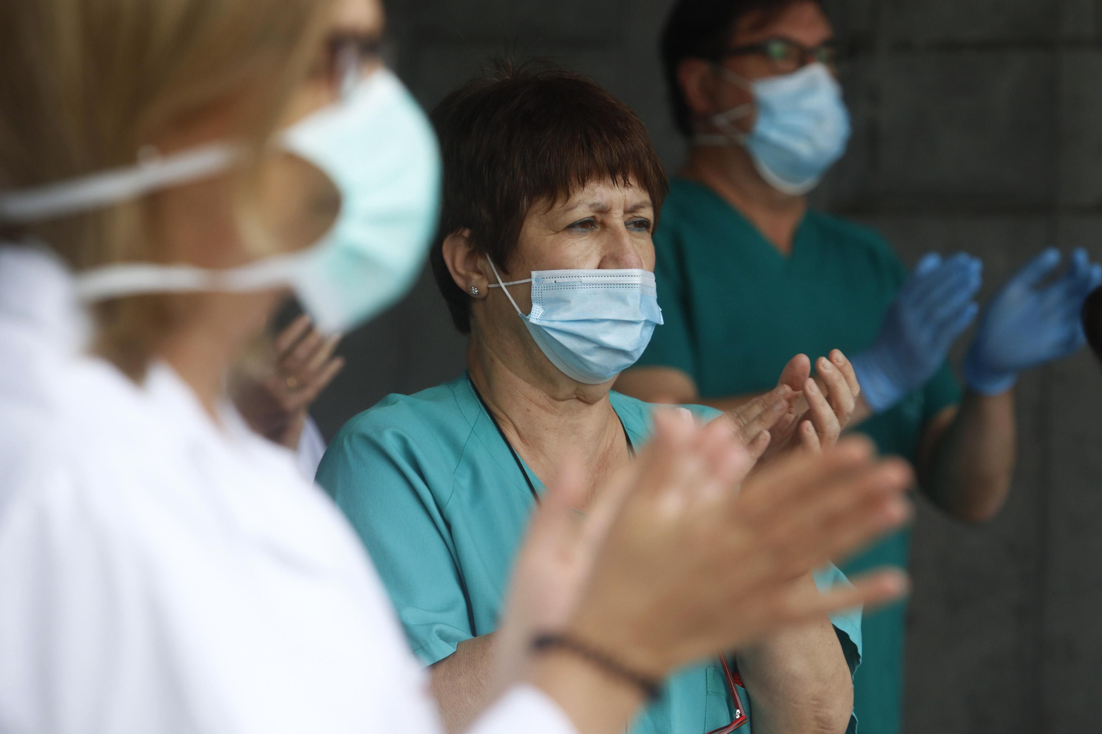 Las fotos del homenaje a los médicos fallecidos por el coronavirus celebrado en Córdoba Las fotos del homenaje a los médicos fallecidos por el coronavirus celebrado en Córdoba
