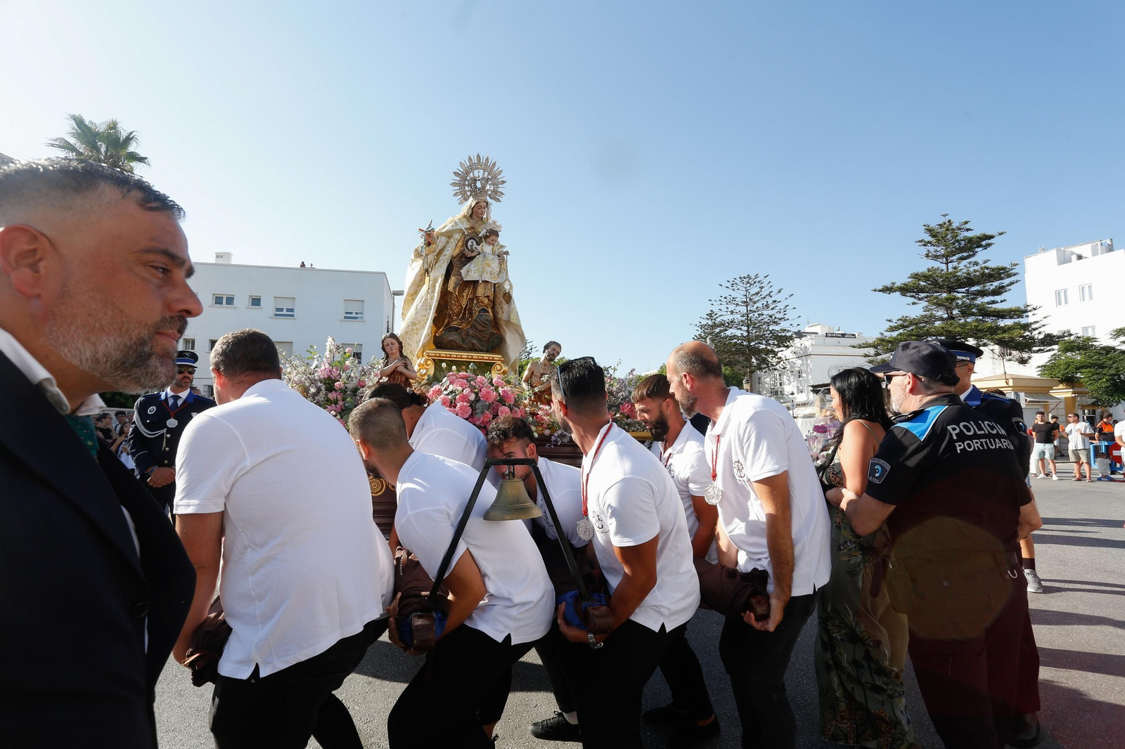 Fotos de la procesión de la Virgen del Carmen en Tarifa