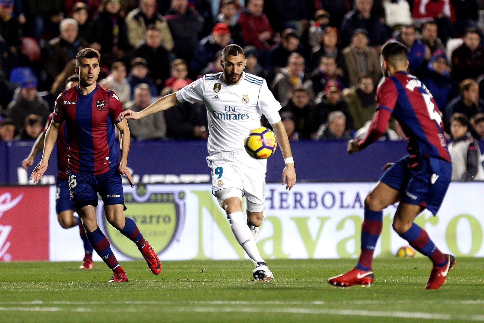 El Levante-Real Madrid, en imágenes