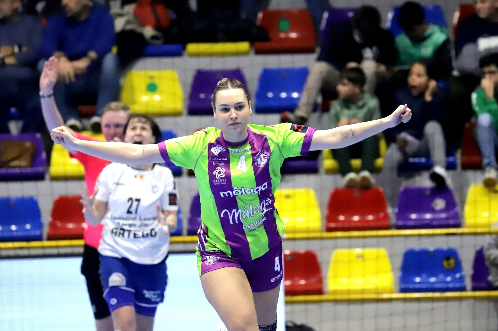 El Costa del Sol Málaga - Targu Jiu de la EHF European League, en fotos
