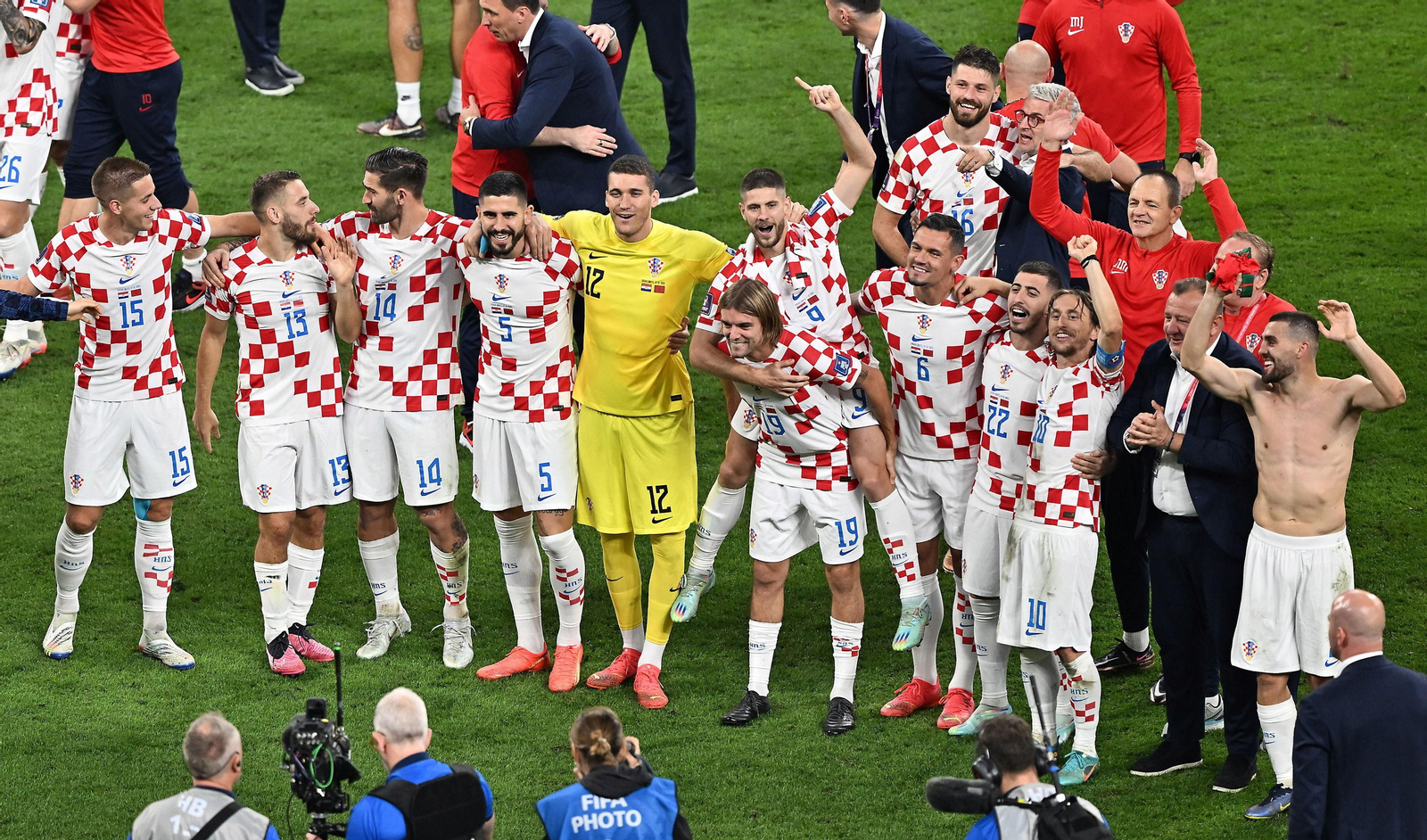 Las fotos del Croacia-Marruecos del Mundial de Qatar