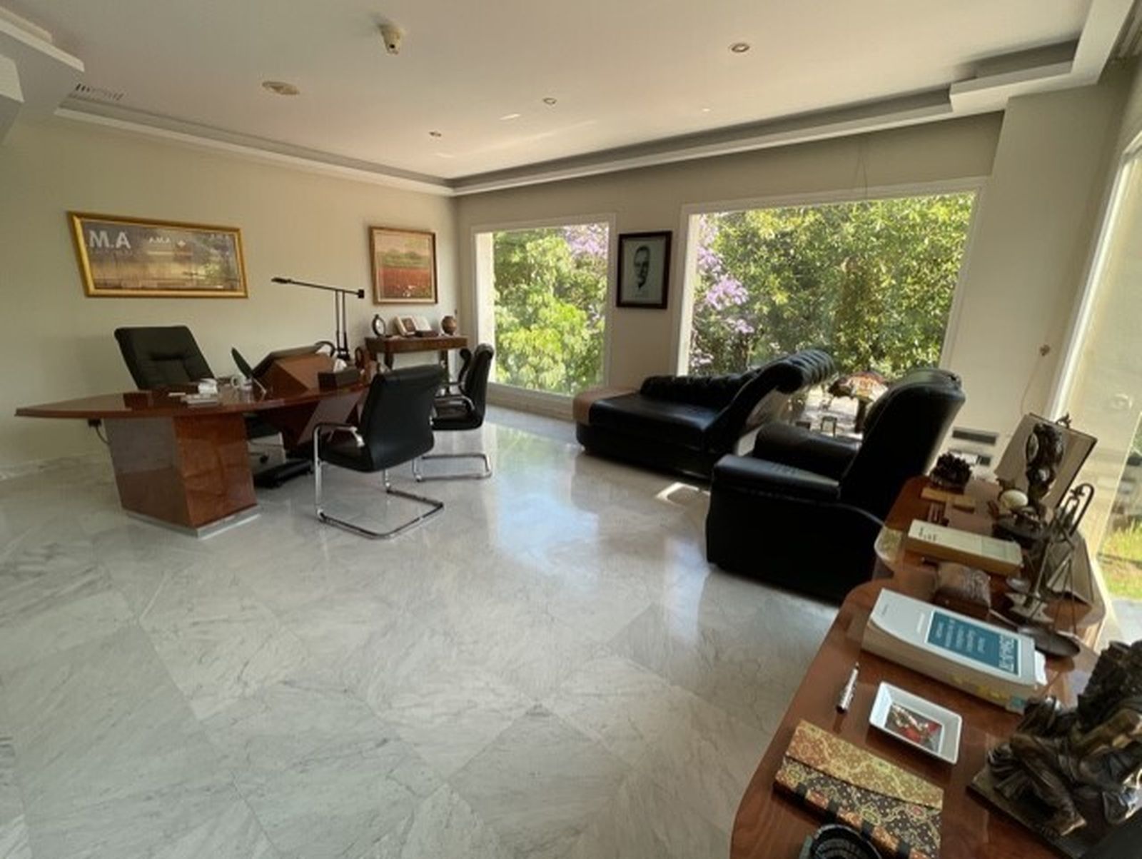 Una de las salas de Psicólogos Málaga PsicoAbreu