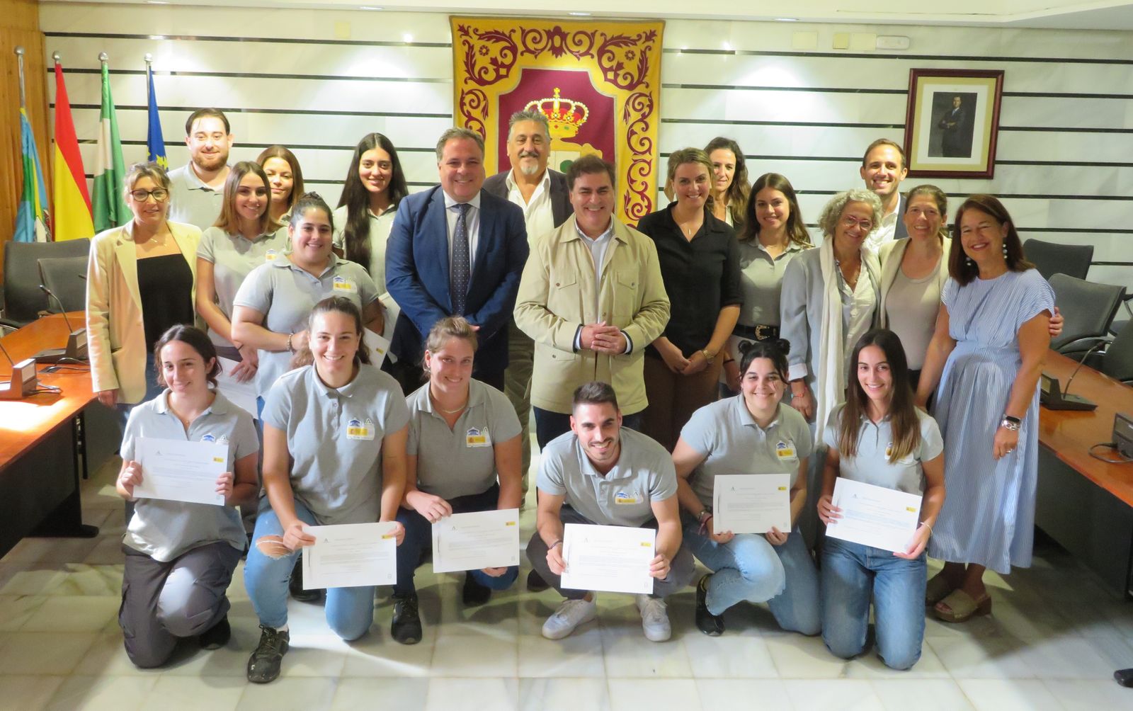 La Junta entrega los diplomas al alumnado del programa 'Punta Umbría Luz'