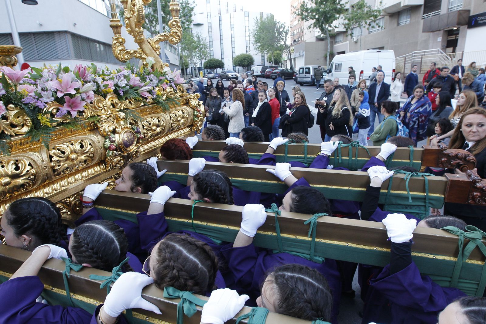 Procesión del Encuentro. Semana Santa Almería 2019
