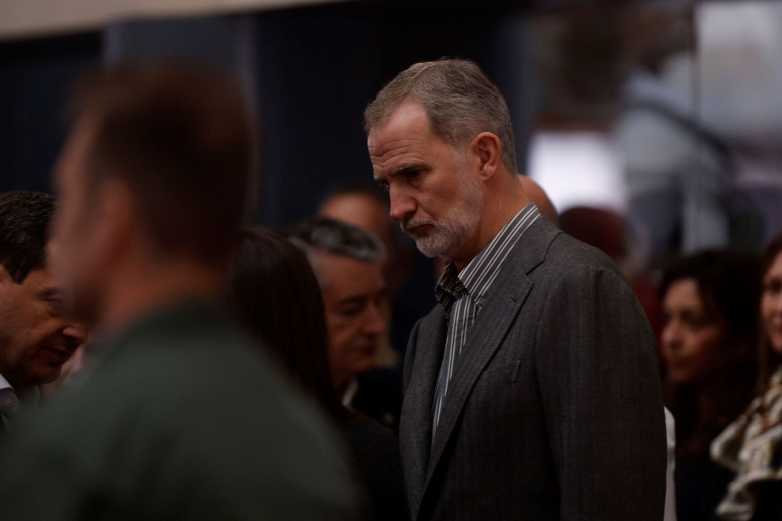 La visita de los Reyes a los heridos del accidente de Adamuz en el Hospital Reina Sofía