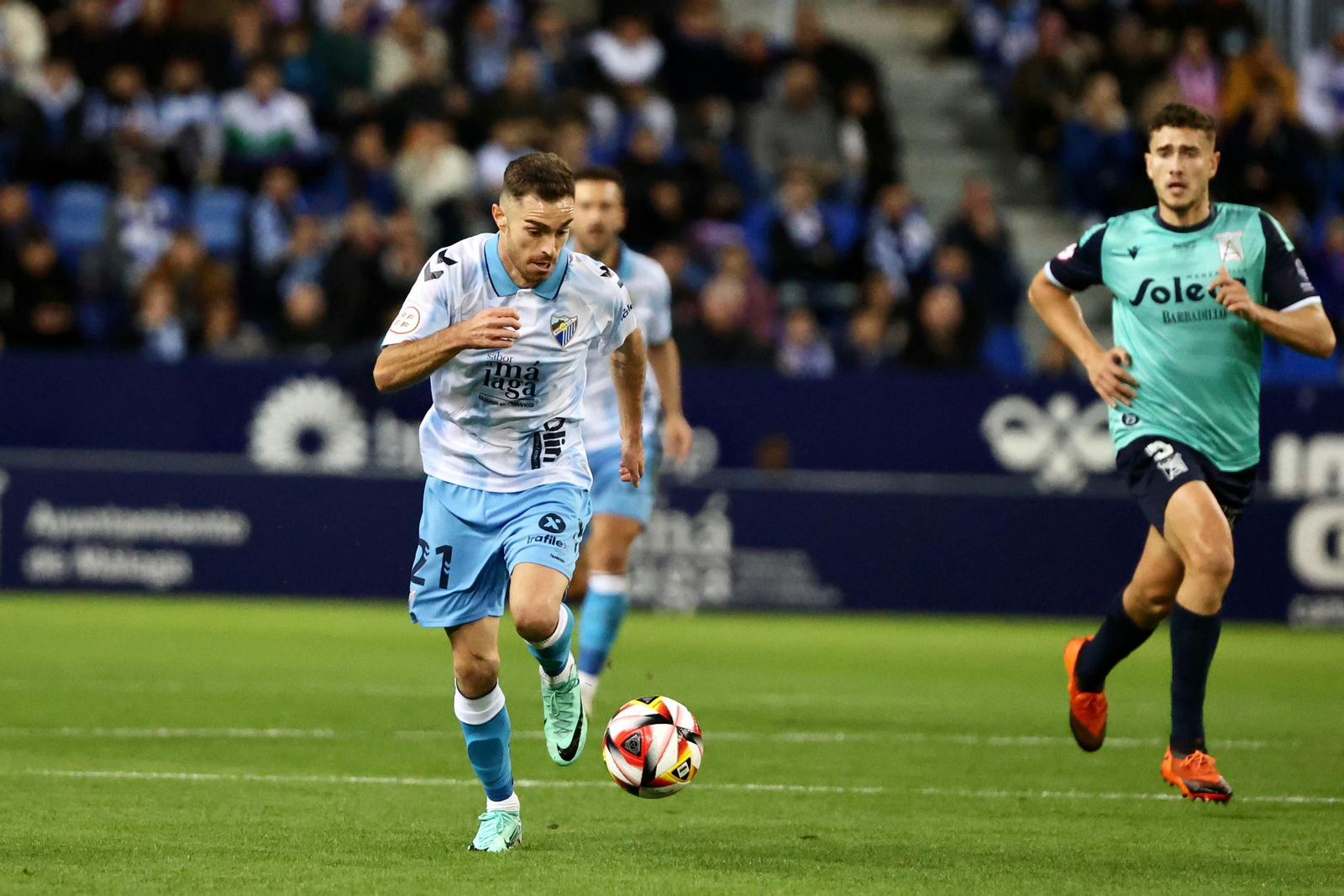 El Málaga CF - Atlético Sanluqueño, en fotos