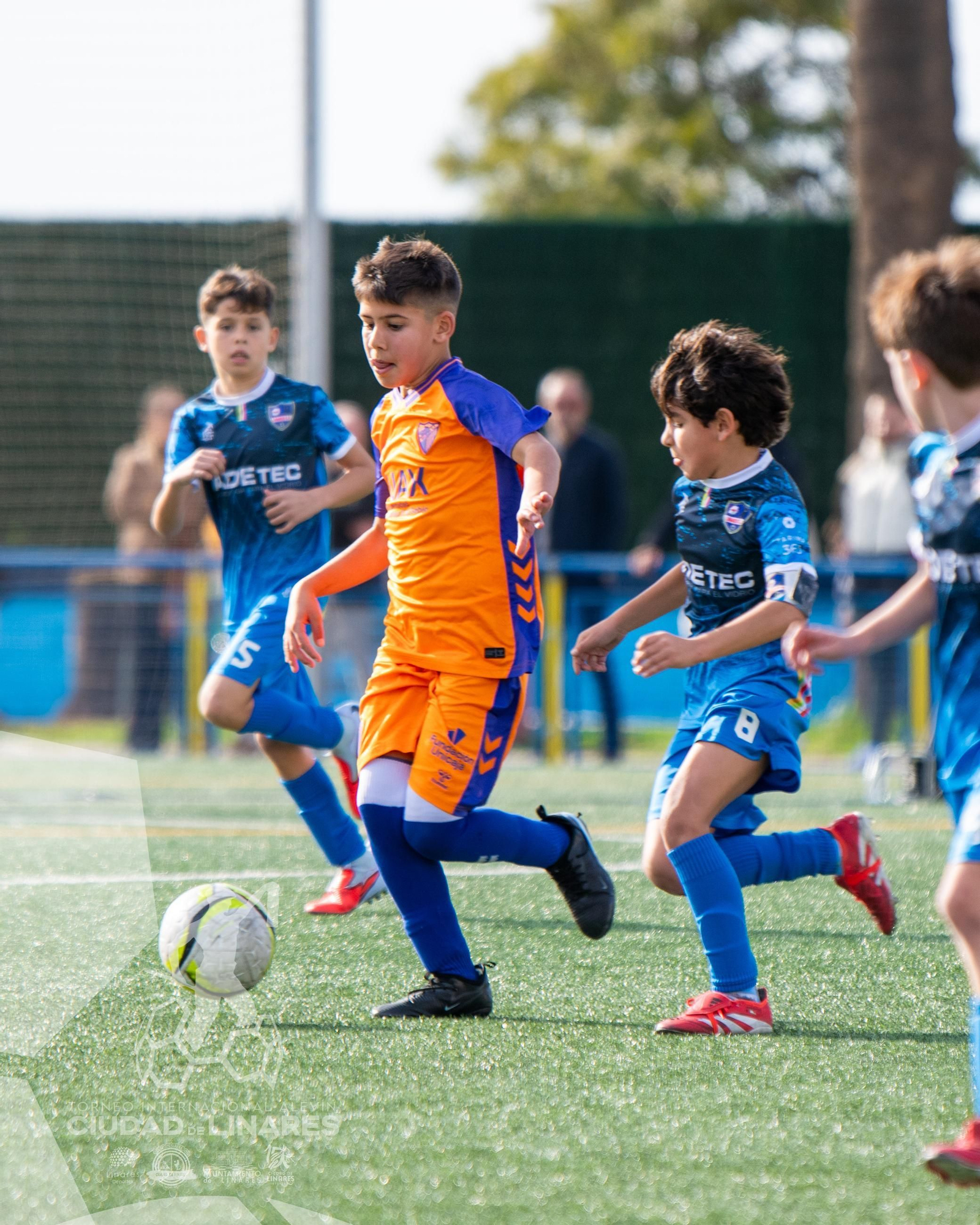 En imágenes: el RCD Espanyol, campeón del IV Torneo Internacional de Fútbol Alevín 'Ciudad de Linares'