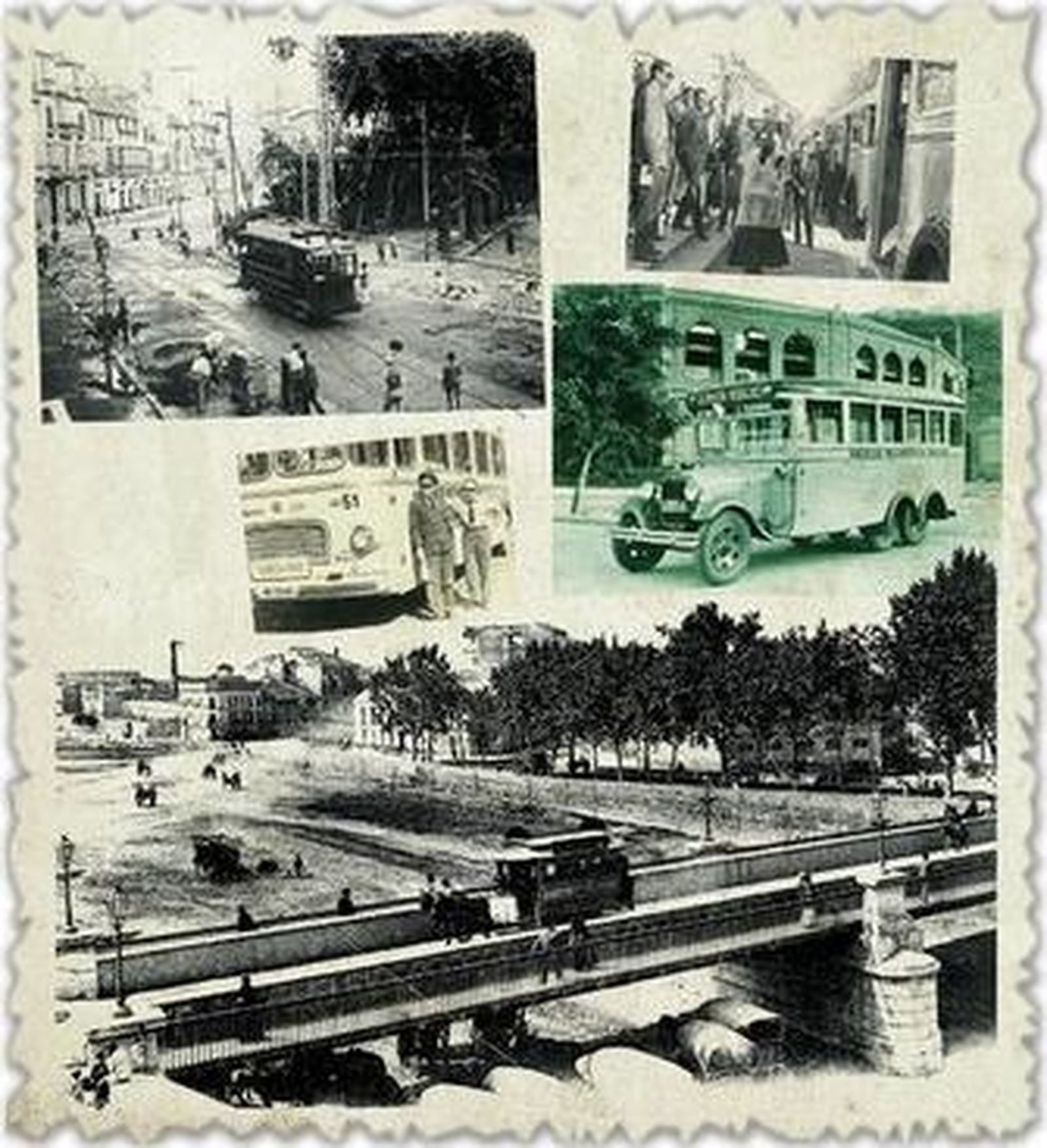 60 años Historias de Málaga subido a un autobús