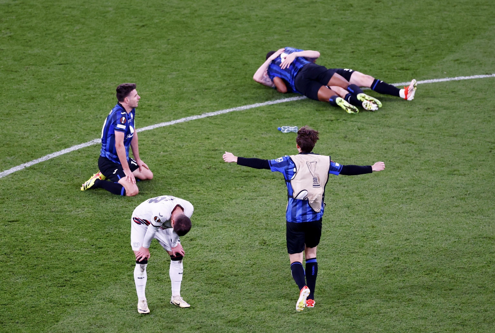 Las mejores fotos del título de la Atalanta en la Liga Europa