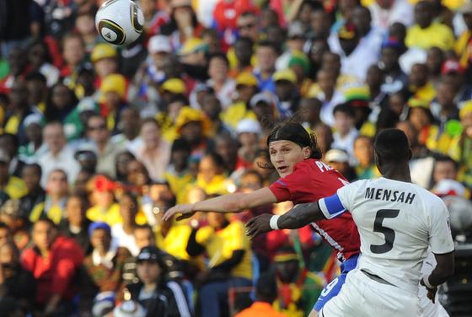 Ghana es la primera selección africana que gana en el Mundial de Sudáfrica. / AFP