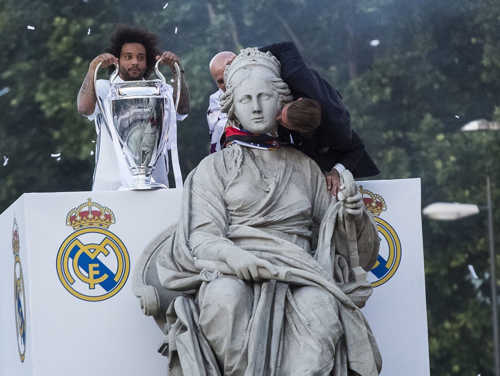 Las imágenes de la celebración del Real Madrid