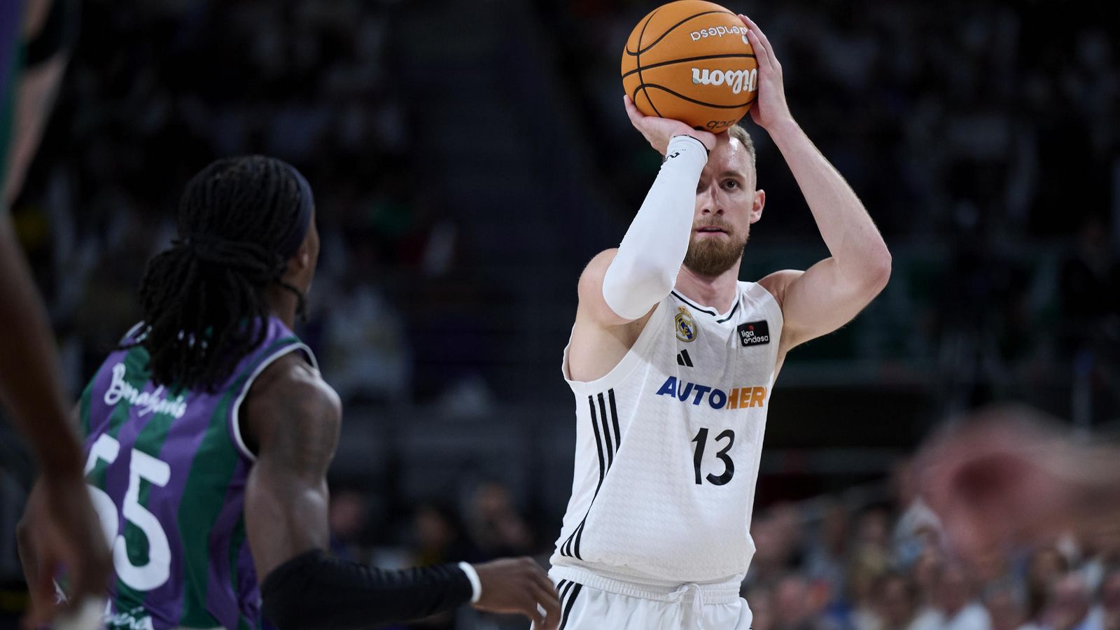 El Real Madrid-Unicaja, en fotos
