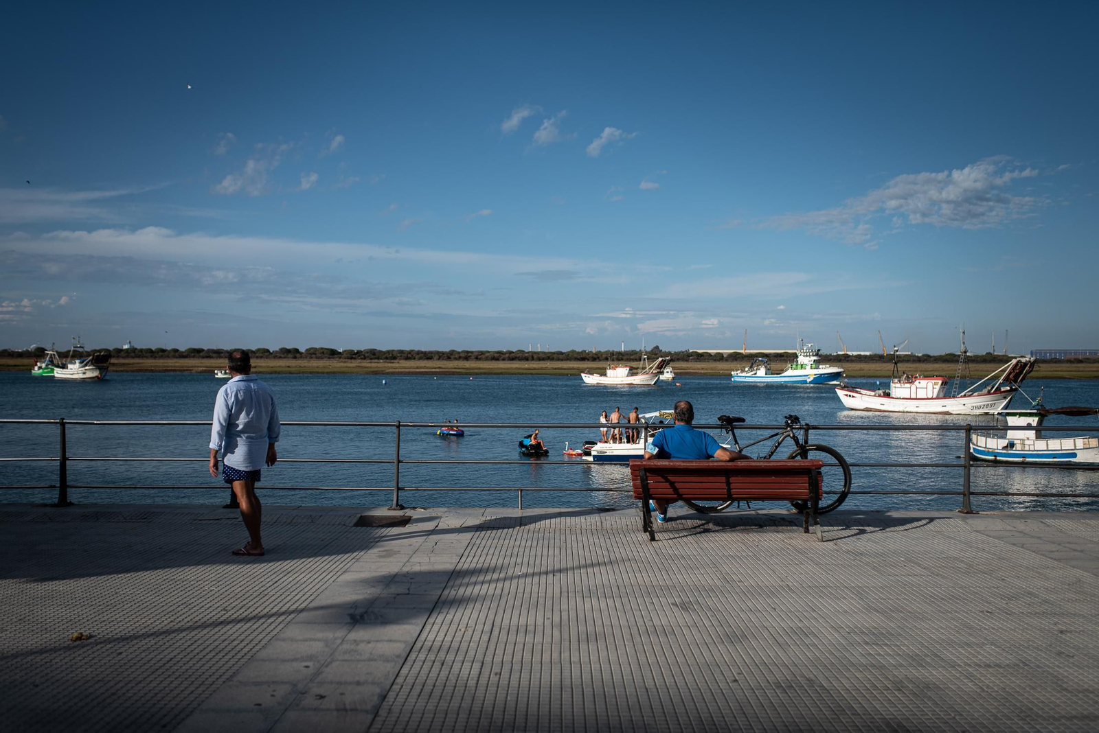 Espectaculares imágenes de la Costa de Huelva al atardecer