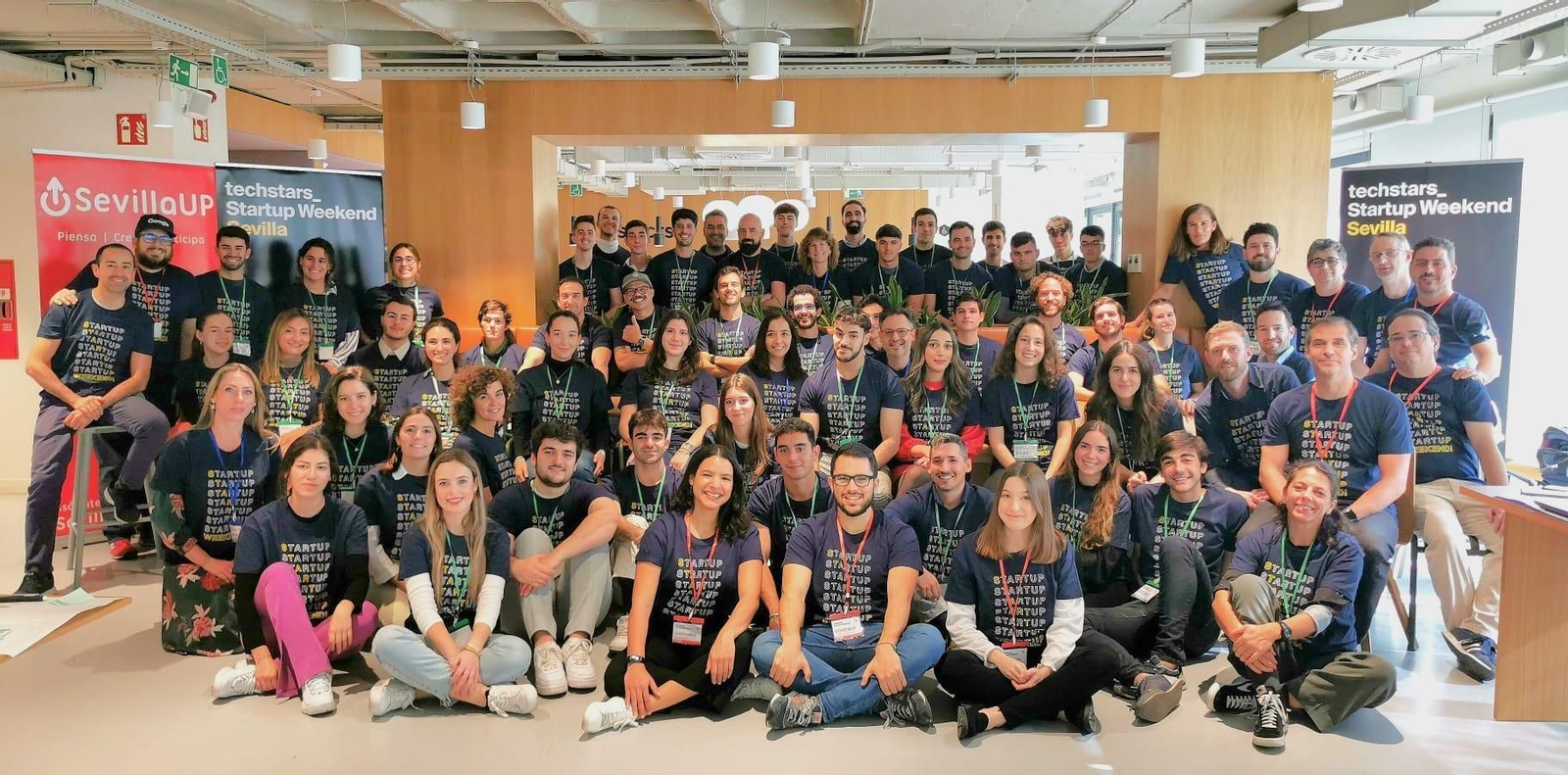 Participantes en el  Startup Weekend Sevilla en noviembre del año pasado.