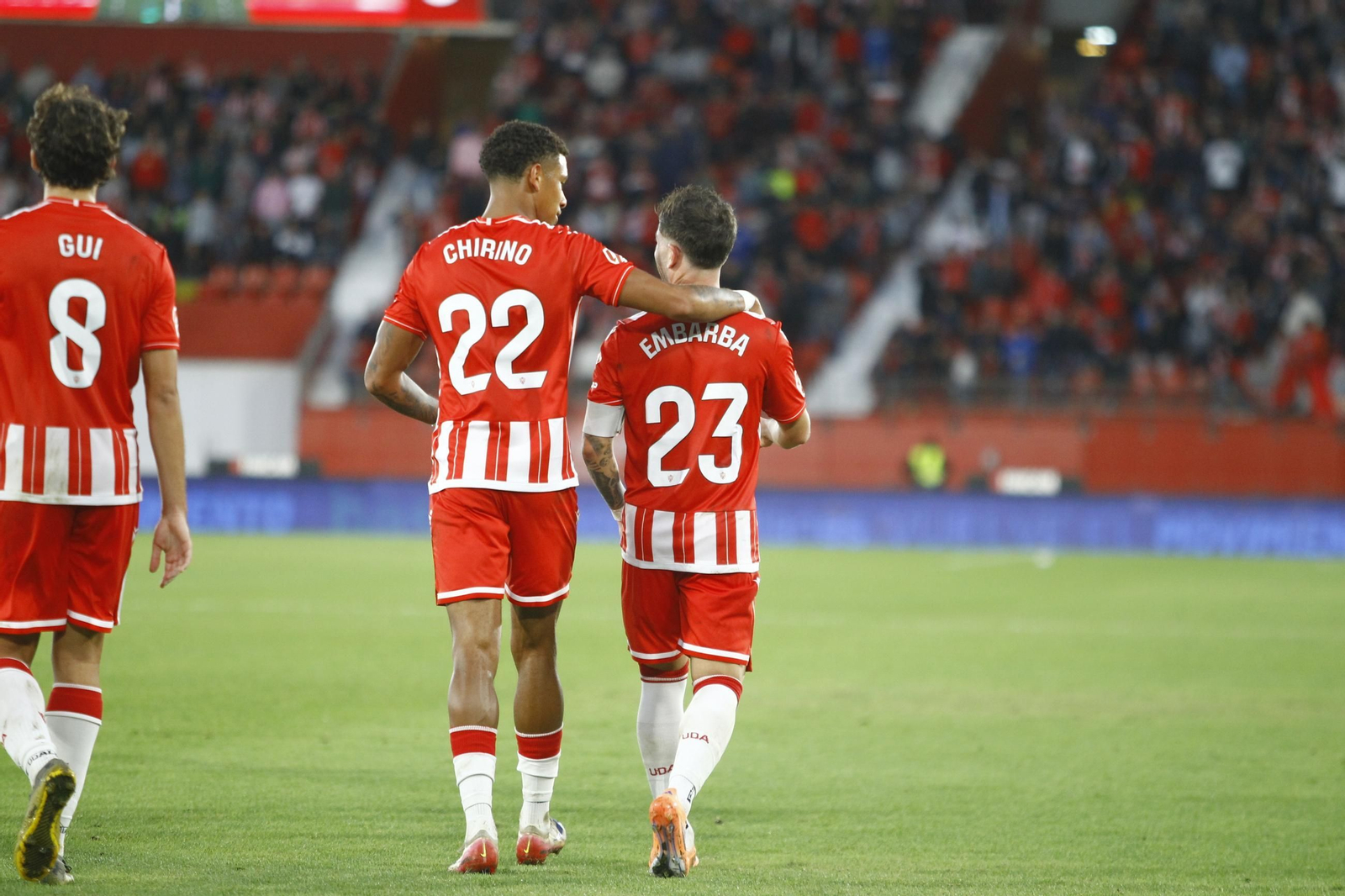 El partido U.D. Almería-Cádiz C.F. en imágenes