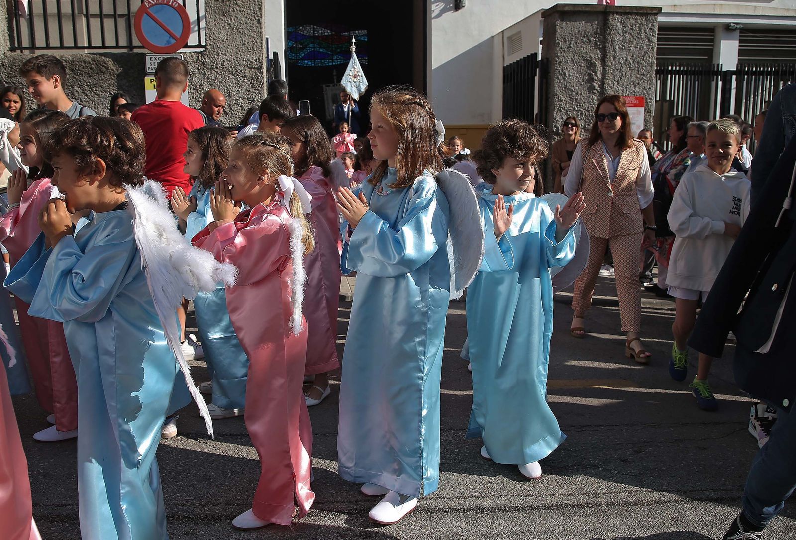 Fotos de la procesión de María Auxiliadora en Algeciras