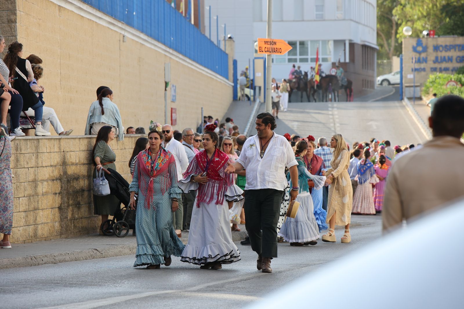 Llegada de la Hermandad del Rocío de Jerez a Santo Domingo