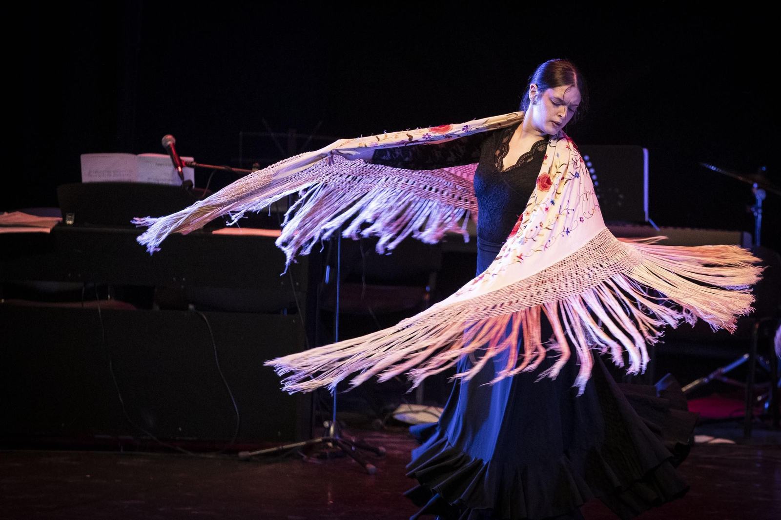 Un momento de la actuación.