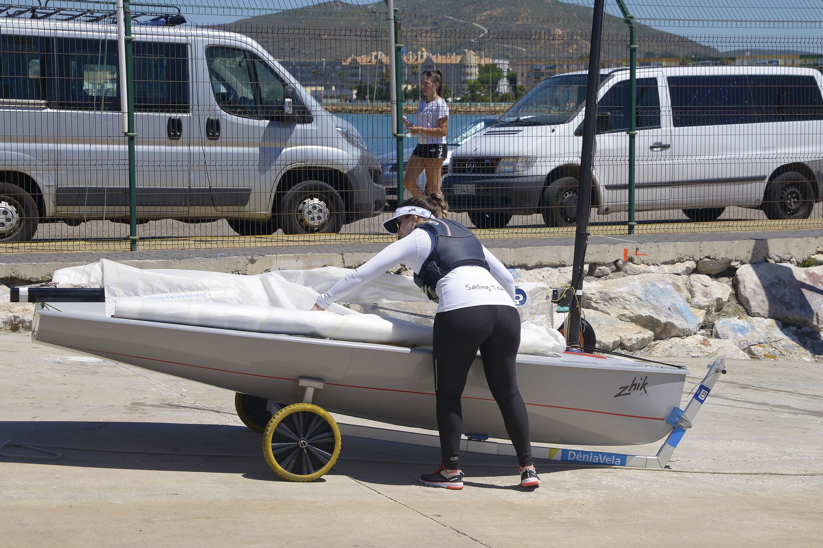 Fotos de la competición de vela en La Linea