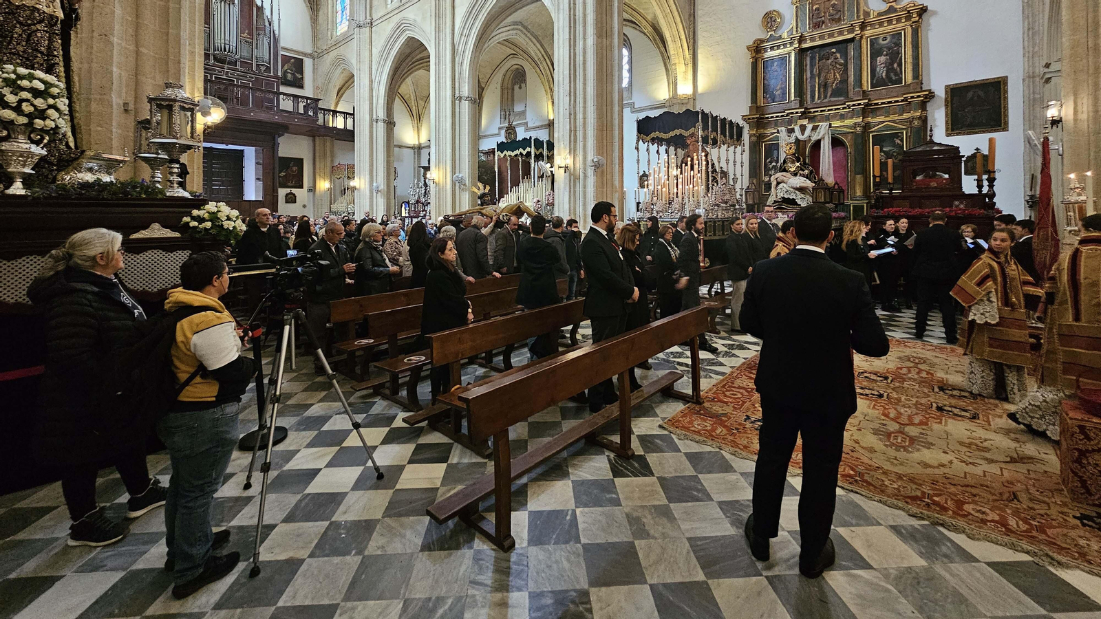 Fotos del Viernes Santo en Tarifa: Siete Palabras.
