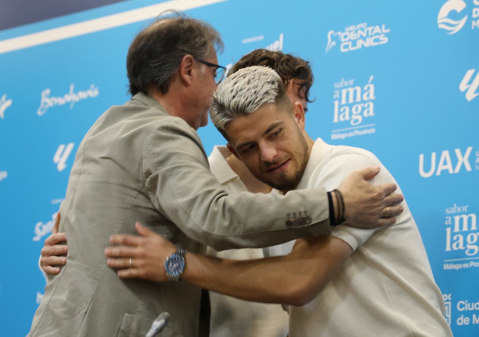Las fotos de Dani Lorenzo y Ángel Recio en La Rosaleda