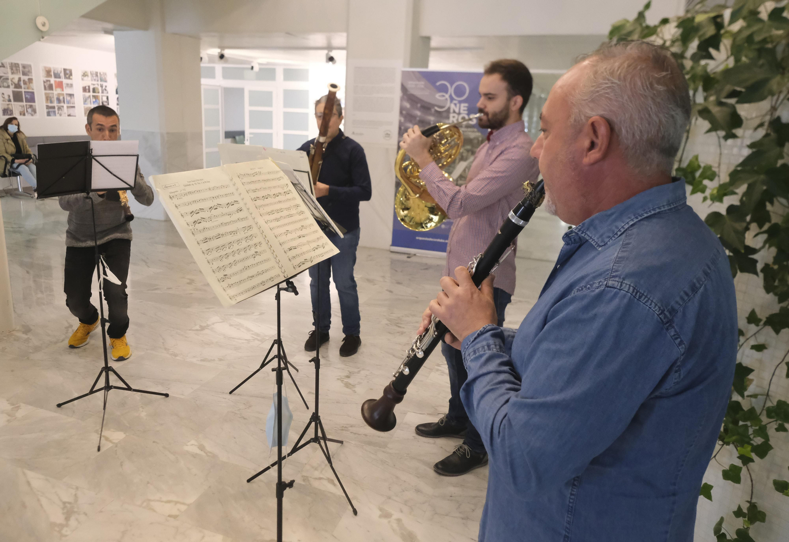 Así son los conciertos de la Orquesta de Córdoba en el Hospital Reina Sofía