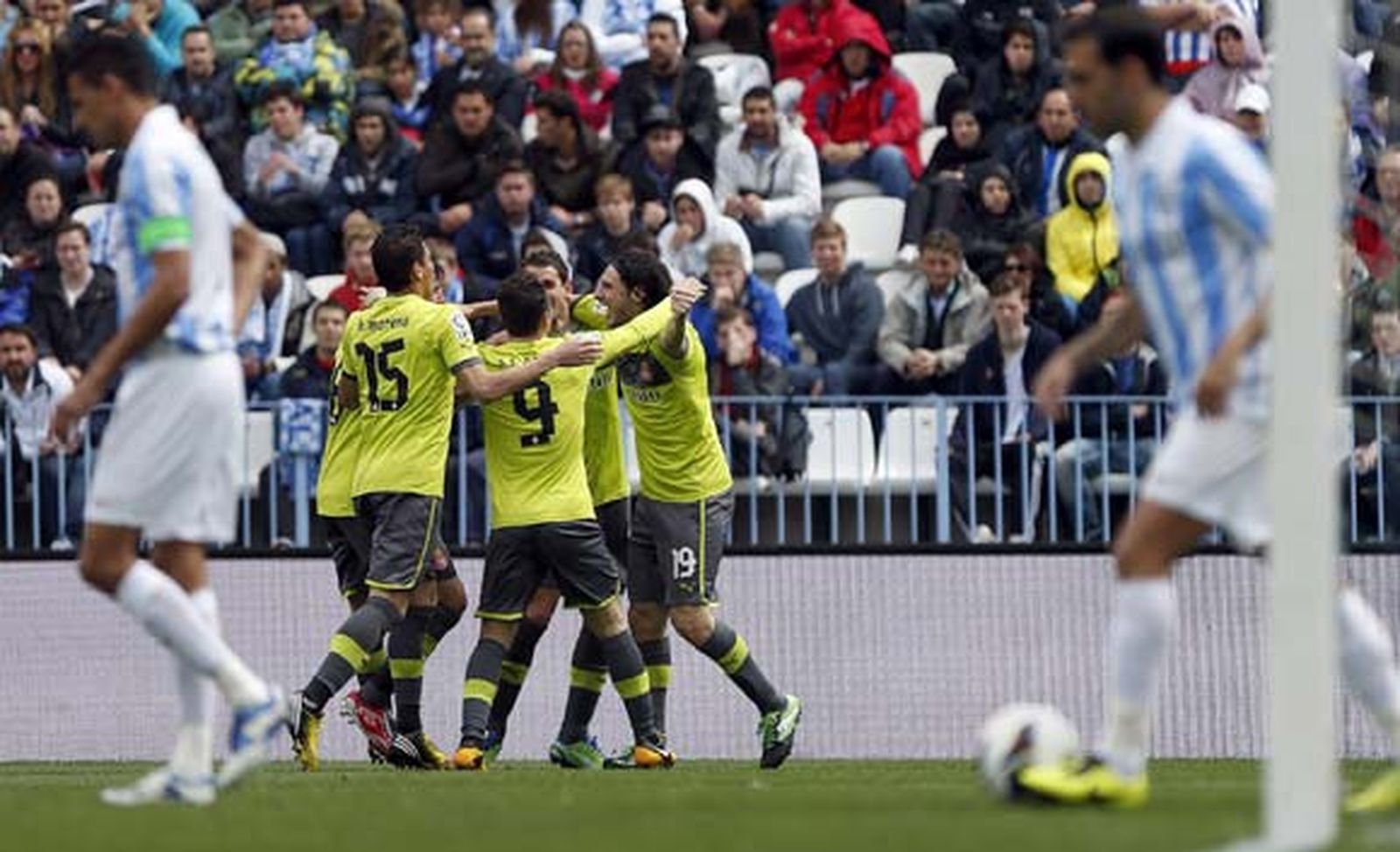 Un Málaga con legañas (0-2)