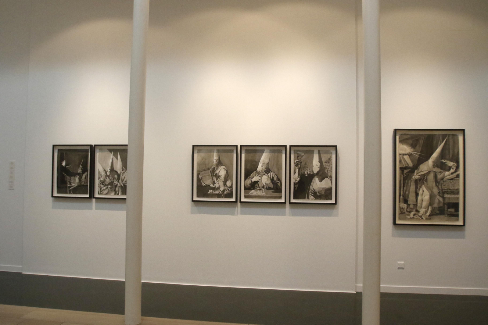 Fotografías de la exposición de arte contemporáneo 'Ruta abierta. Colección del CAC Málaga'