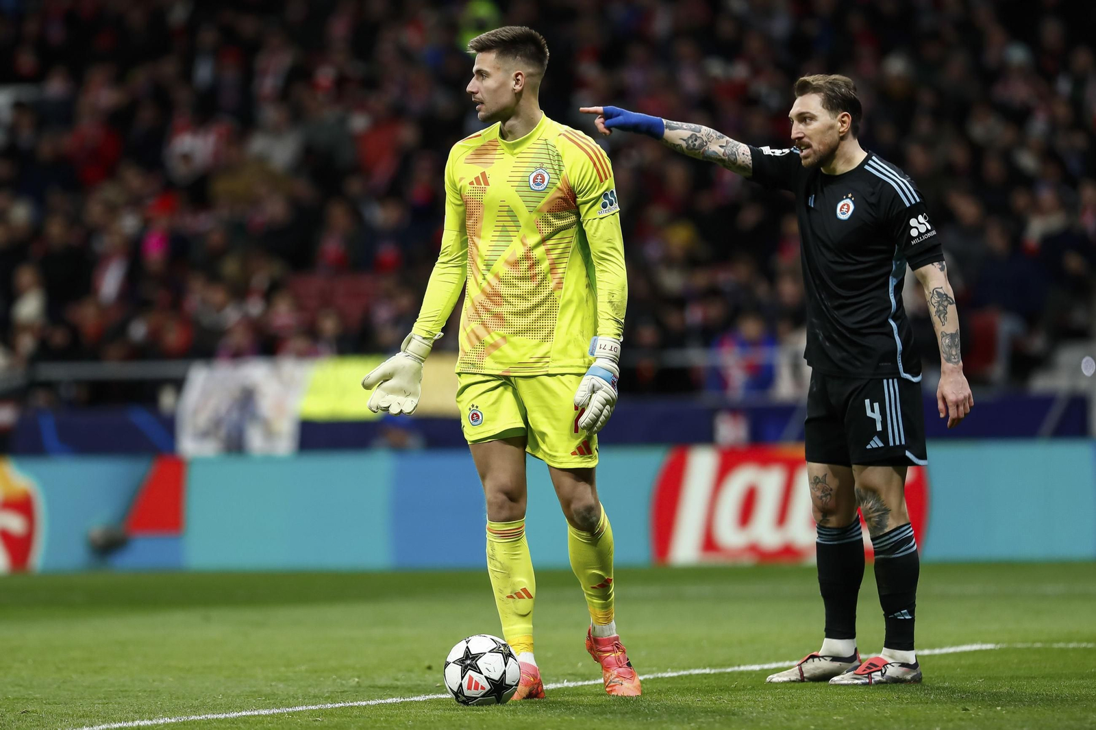 Las fotos del Atlético de Madrid - Slovan de Bratislava