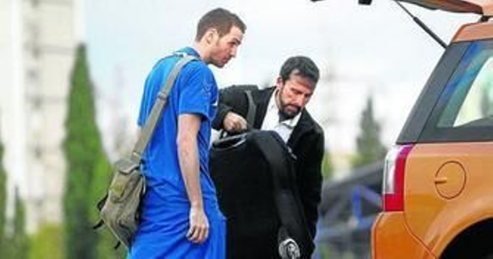 Txemi Urtasun y Joan Plaza, en su etapa en el Cajasol.