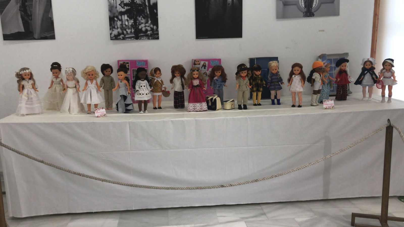 Las muñecas de Famosa no llegaron al portal se quedaron en Retamar