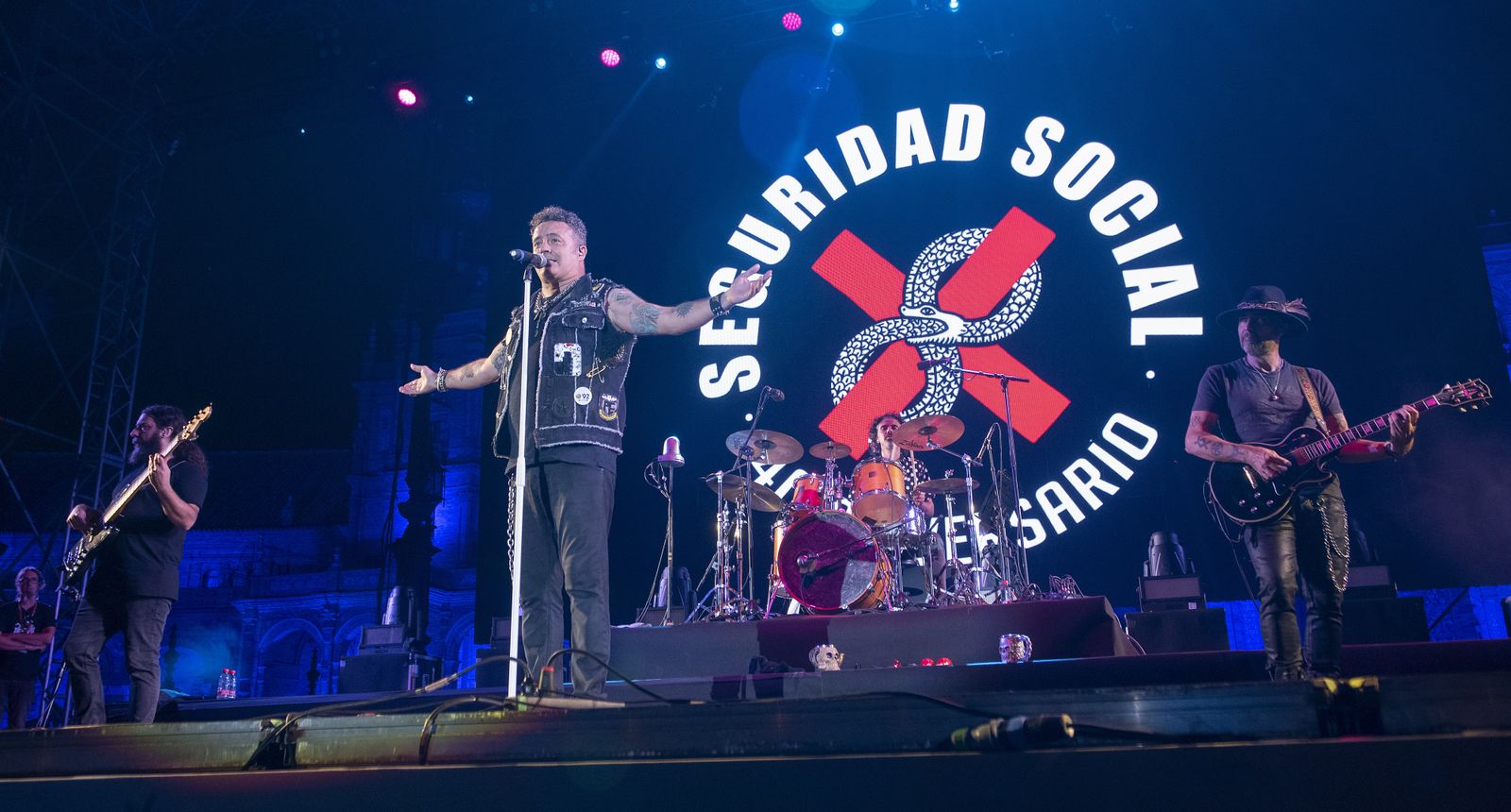 Las imágenes del concierto de Seguridad Social en Icónica