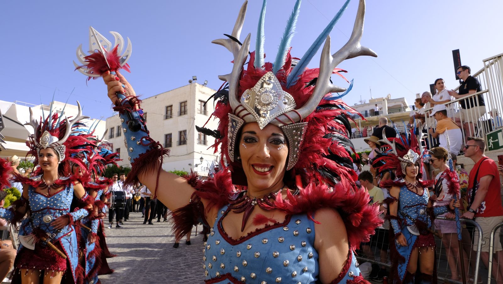 Imágenes del desfile de Moros y Cristianos de Mojácar