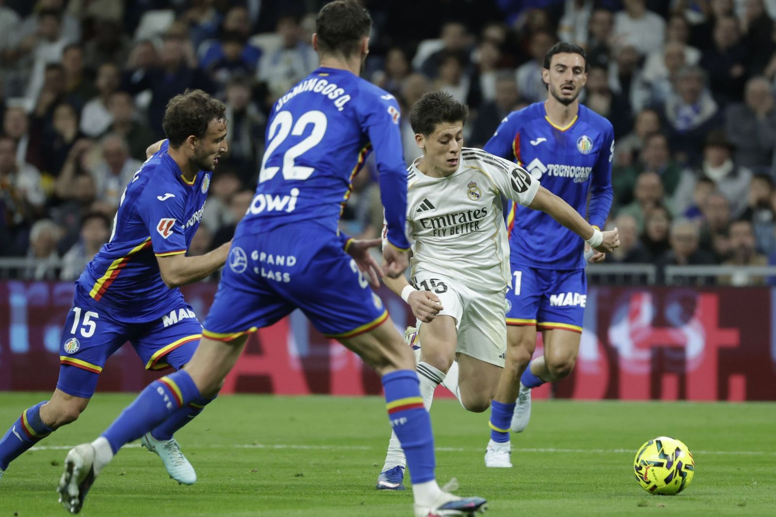 Las fotos de la derrota del Real Madrid contra el Getafe