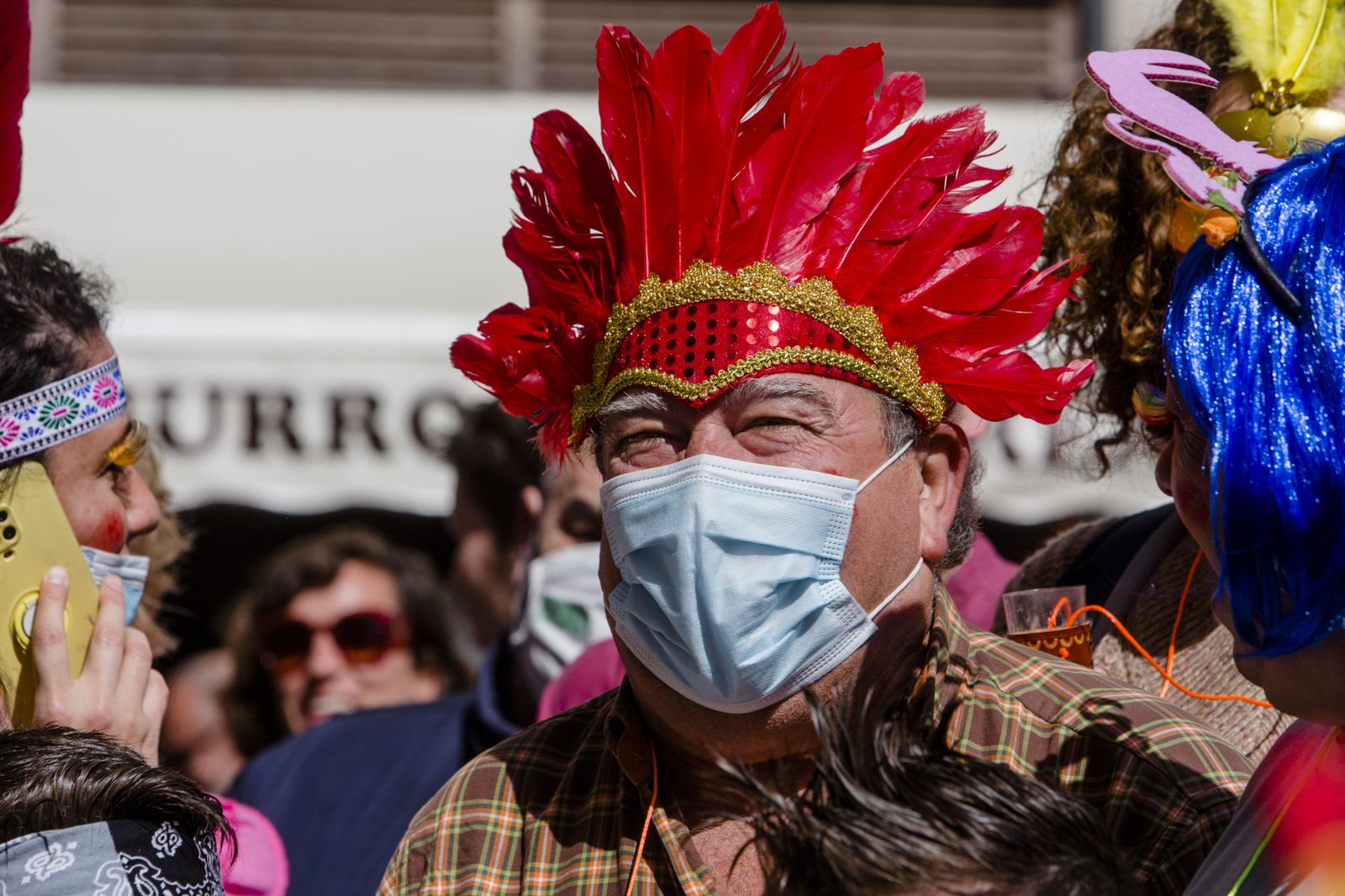 Imágenes del segundo sábado de carnaval ilegal.