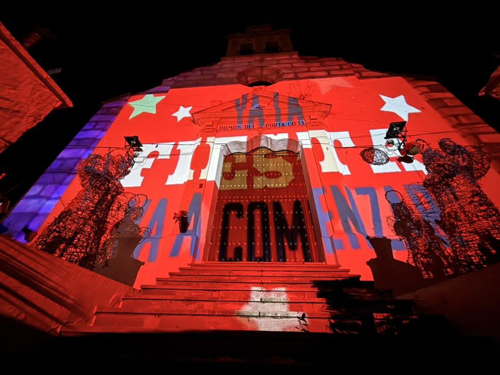 Videomapping en El Gastor